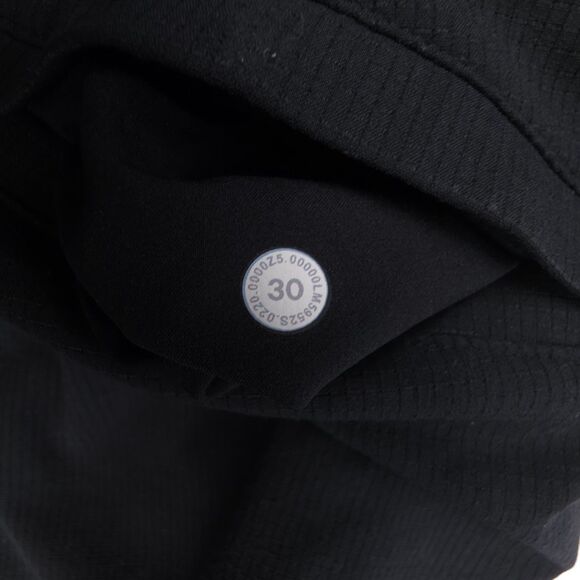 LULULEMON Commission Pant Slim *Light 34" Black Minimal Casual Essential Basics - Picture 2 of 7